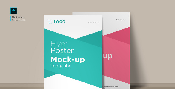 Мокап для продукта на тему графика