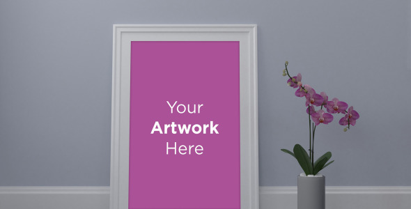 Мокап для продукта на тему графика