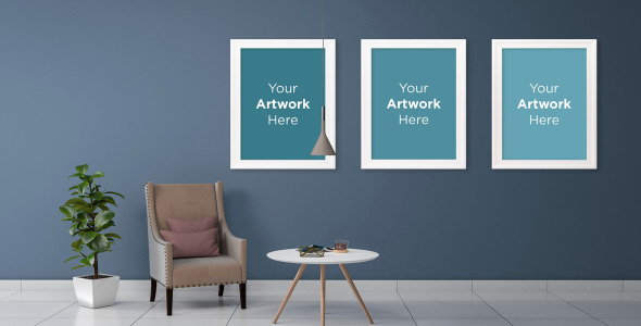 Мокап для продукта на тему графика