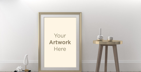 Мокап для продукта на тему графика