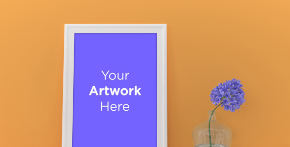 Мокап для продукта на тему графика