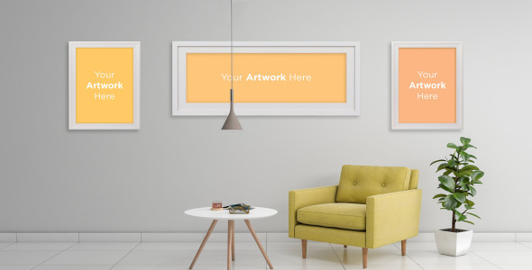 Мокап для продукта на тему графика