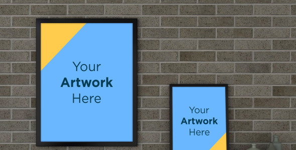 Мокап для продукта на тему графика