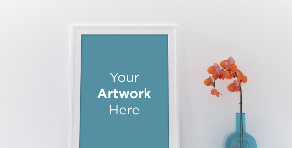 Мокап для продукта на тему графика