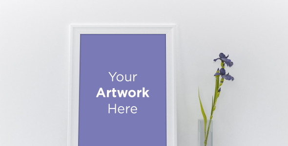 Мокап для продукта на тему графика