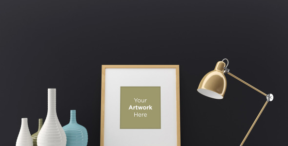 Мокап для продукта на тему графика