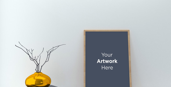 Мокап для продукта на тему графика