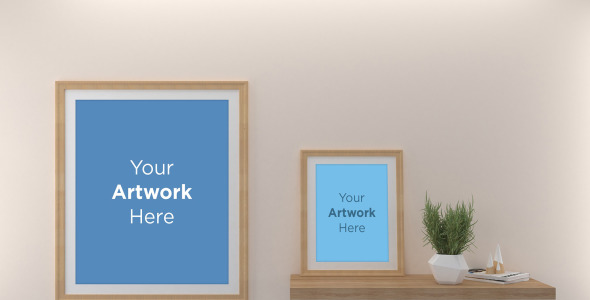 Мокап для продукта на тему графика