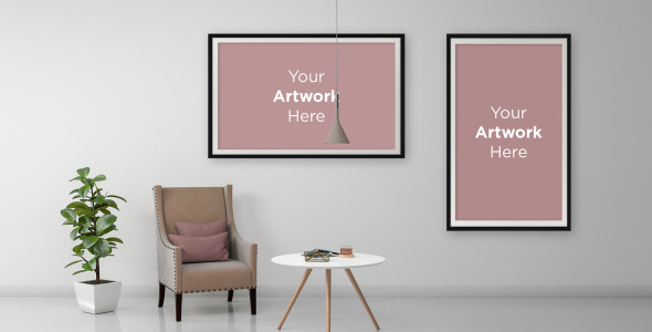 Мокап для продукта на тему графика