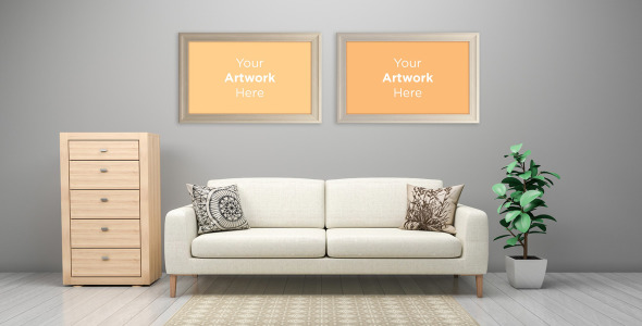 Мокап для продукта на тему графика