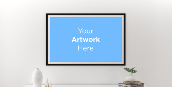 Мокап для продукта на тему графика