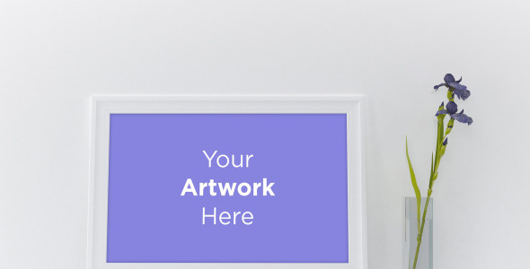 Мокап для продукта на тему графика