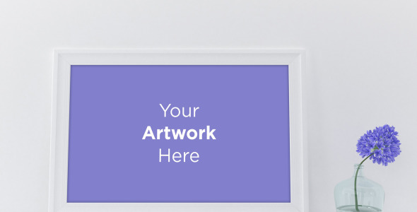 Мокап для продукта на тему графика