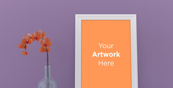 Мокап для продукта на тему графика