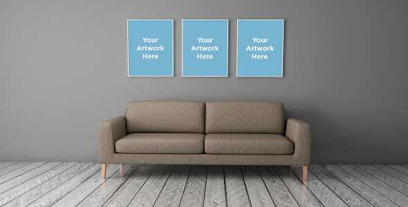 Мокап для продукта на тему графика