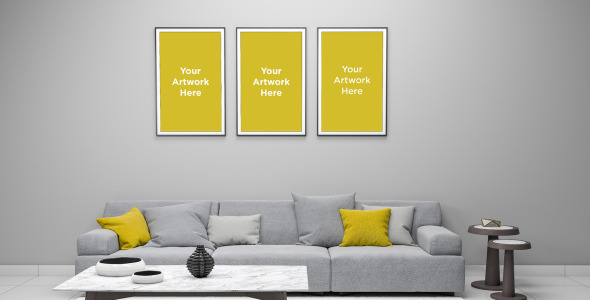 Мокап для продукта на тему графика