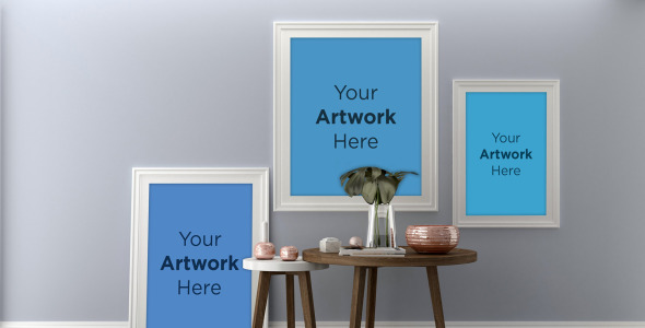 Мокап для продукта на тему графика