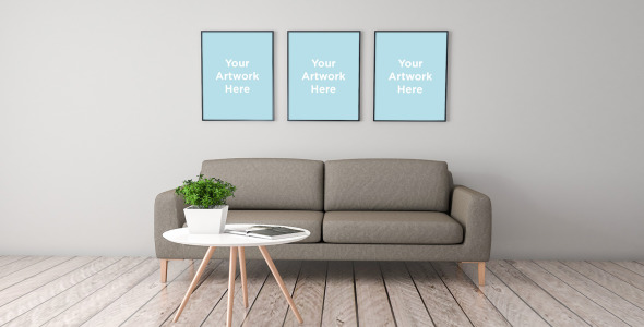 Мокап для продукта на тему графика