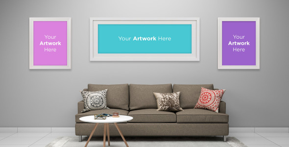 Мокап для продукта на тему графика