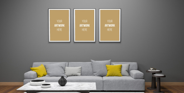 Мокап для продукта на тему графика