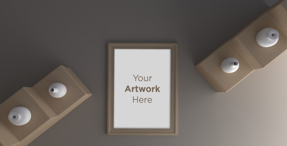 Мокап для продукта на тему графика