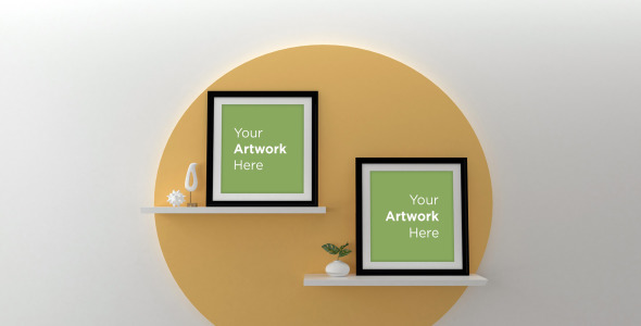 Мокап для продукта на тему графика