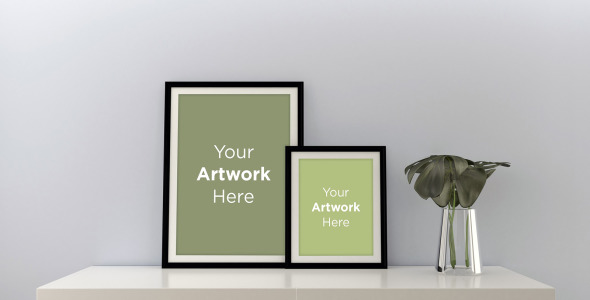 Мокап для продукта на тему графика