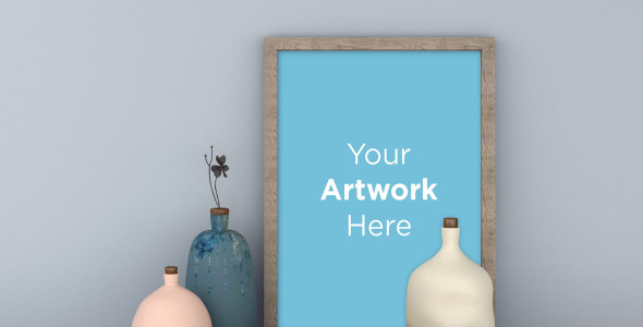 Мокап для продукта на тему графика