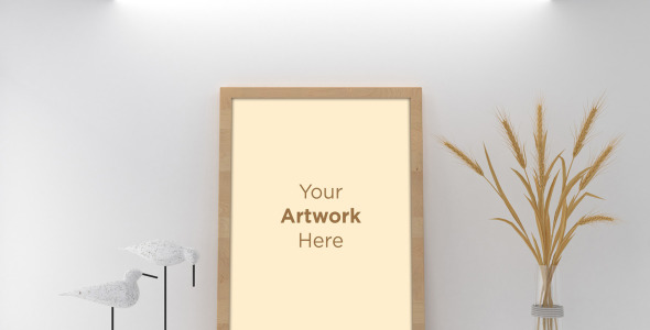 Мокап для продукта на тему графика