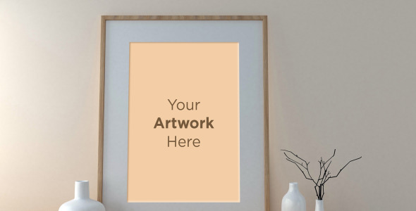 Мокап для продукта на тему графика