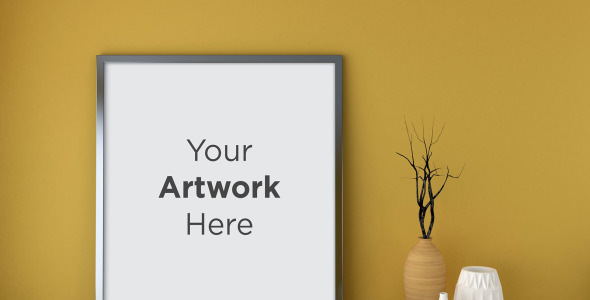 Мокап для продукта на тему графика