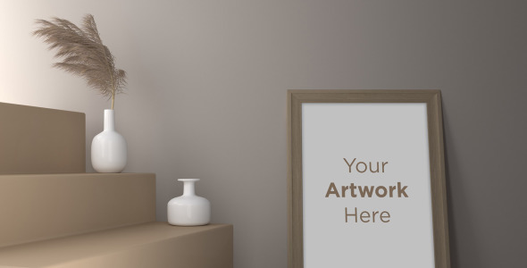 Мокап для продукта на тему графика