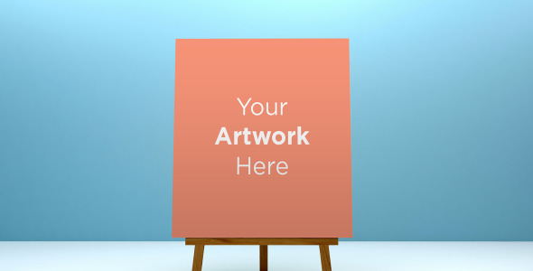 Мокап для продукта на тему графика