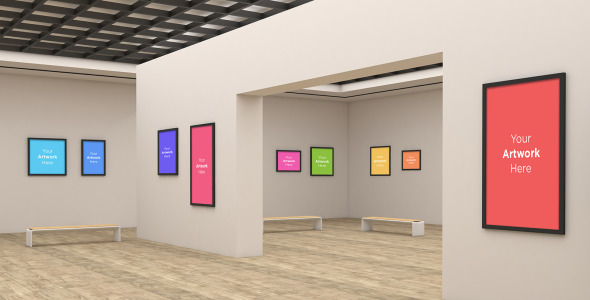 Мокап для продукта на тему графика