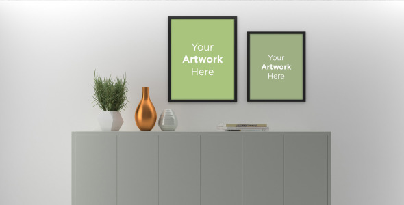 Мокап для продукта на тему графика