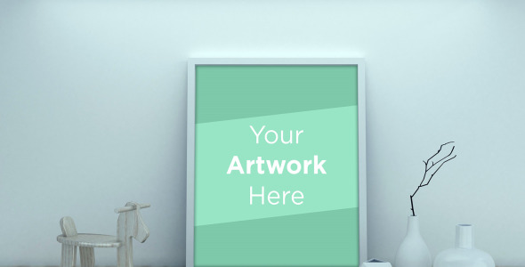 Мокап для продукта на тему графика