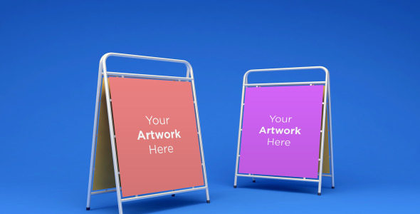 Мокап для продукта на тему графика