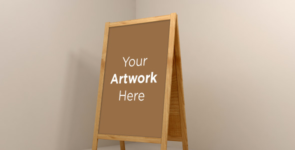 Мокап для продукта на тему графика