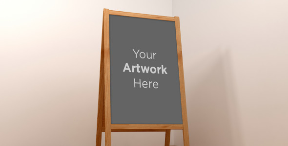 Мокап для продукта на тему графика