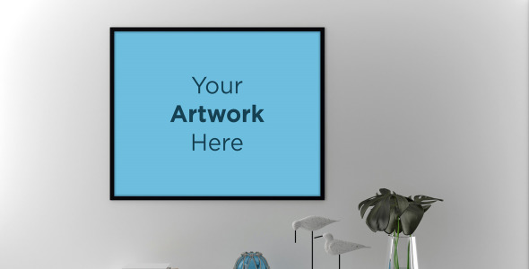 Мокап для продукта на тему графика