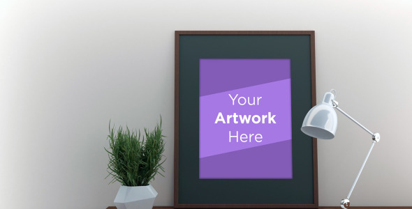 Мокап для продукта на тему графика