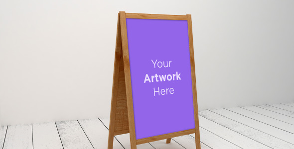 Мокап для продукта на тему графика