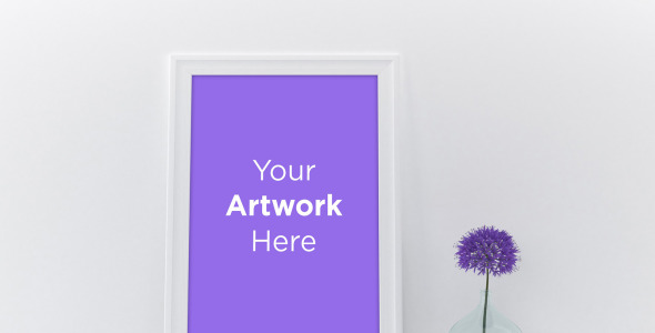 Мокап для продукта на тему графика