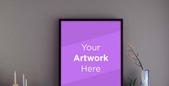 Мокап для продукта на тему графика