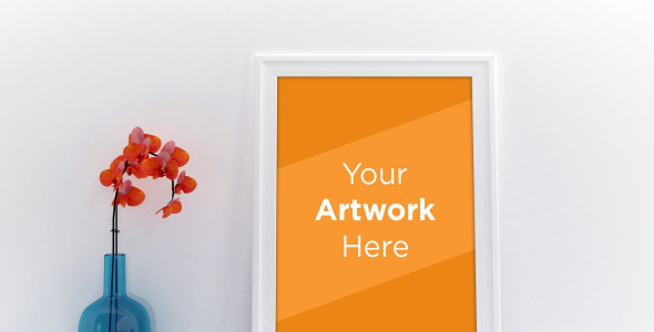 Мокап для продукта на тему графика