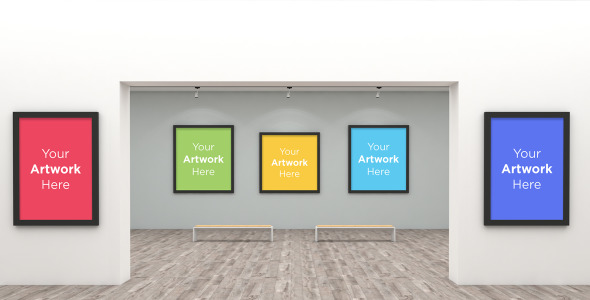 Мокап для продукта на тему графика