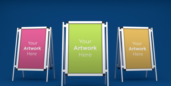 Мокап для продукта на тему графика