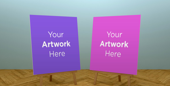 Мокап для продукта на тему графика