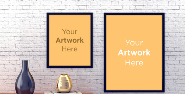 Мокап для продукта на тему графика