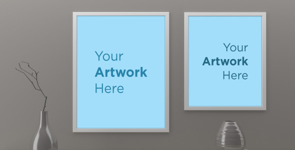 Мокап для продукта на тему графика